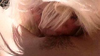 Gorgeous Blonde Lesbian Sluts Fucking Each Other with Strapon